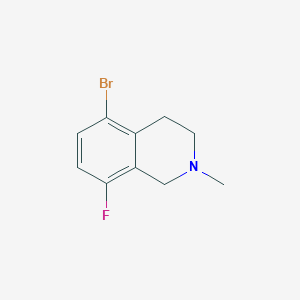5-Bromo-8-fluoro-2-methyl-1,2,3,4-tetrahydroisoquinoline