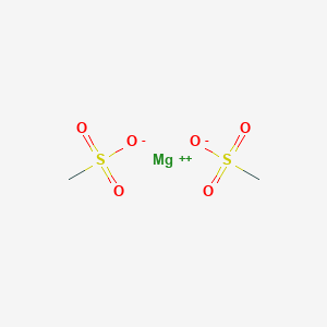 molecular formula C2H6MgO6S2 B13808606 Magnesium methanesulfonate CAS No. 62512-10-1