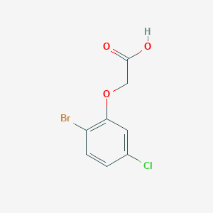 2-(2-Bromo-5-chlorophenoxy)acetic acid