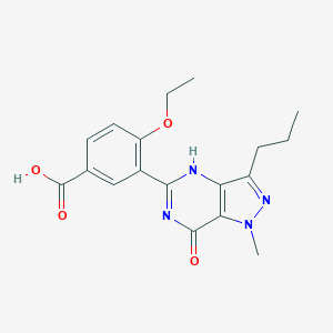 molecular formula C18H20N4O4 B138087 Acetil acid CAS No. 147676-78-6