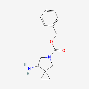Benzyl 7-amino-5-azaspiro[2.4]heptane-5-carboxylate