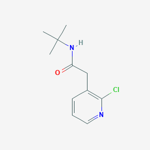 N-tert-Butyl-2-(2-chloropyridin-3-yl)acetamide