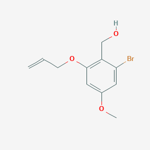2-(Allyloxy)-6-bromo-4-methoxybenzyl Alcohol