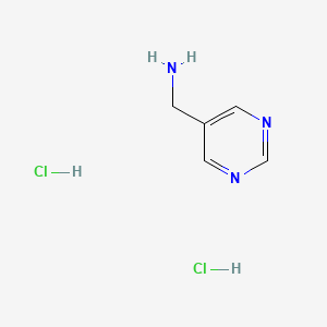 Pyrimidin-5-ylmethanamine dihydrochloride
