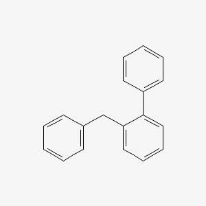 molecular formula C19H16 B13809276 (Phenylmethyl)-1,1'-biphenyl CAS No. 29656-65-3