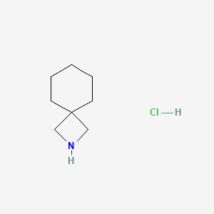 molecular formula C8H16ClN B1380929 2-Azaspiro[3.5]nonane hydrochloride CAS No. 1303968-07-1
