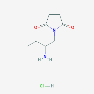 1-(2-Aminobutyl)pyrrolidine-2,5-dione hydrochloride