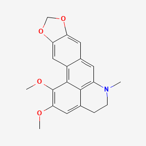 molecular formula C20H19NO4 B13809560 Dehydronantenine CAS No. 55898-15-2