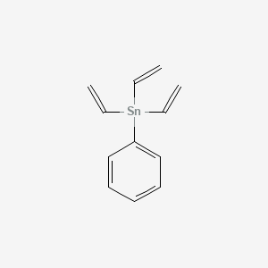 molecular formula C12H14Sn B13809583 Phenyl(trivinyl)stannane CAS No. 21572-26-9