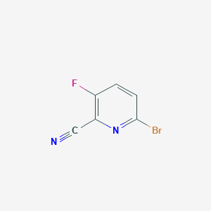 6-Bromo-3-fluoropicolinonitrile