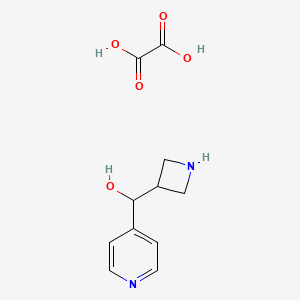 Azetidin-3-yl(pyridin-4-yl)methanol oxalate