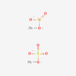 molecular formula O7Pb2SSi B13809701 Lead(II) silicate sulfate CAS No. 67711-86-8