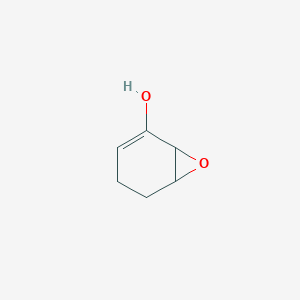 molecular formula C6H8O2 B13809714 7-Oxabicyclo[4.1.0]hept-2-EN-2-OL CAS No. 717815-96-8