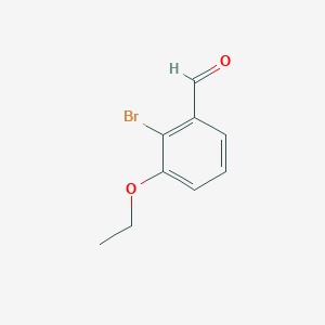 B1380974 2-Bromo-3-ethoxybenzaldehyde CAS No. 1221180-39-7