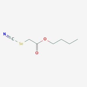 molecular formula C7H11NO2Se B13809820 Butyl selenocyanoacetate CAS No. 63906-49-0