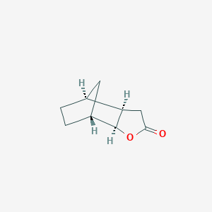 molecular formula C9H12O2 B13809825 (1R,2S,6R,7S)-3-oxatricyclo[5.2.1.02,6]decan-4-one 