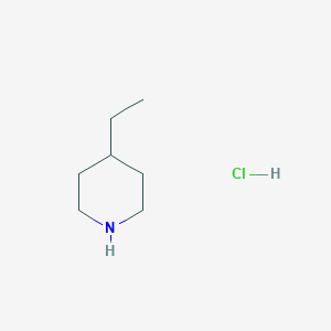 molecular formula C7H16ClN B138099 4-Ethylpiperidine hydrochloride CAS No. 152135-08-5