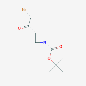 Tert-butyl 3-(2-bromoacetyl)azetidine-1-carboxylate