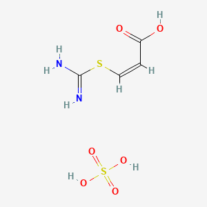 molecular formula C4H8N2O6S2 B1381001 ZAPA sulfate 