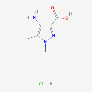 4-Amino-1,5-dimethyl-1H-pyrazole-3-carboxylic acid hydrochloride