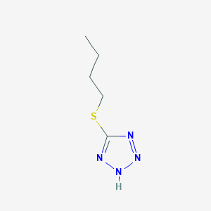 molecular formula C5H10N4S B13810099 5-Butylsulfanyl-1H-tetrazole CAS No. 21871-49-8