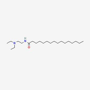 molecular formula C22H46N2O B13810133 n-[2-(Diethylamino)ethyl]hexadecanamide CAS No. 56252-82-5