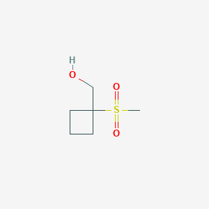 (1-Methanesulfonylcyclobutyl)methanol