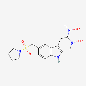 molecular formula C17H25N3O3S B1381017 Almotriptan N-Oxide CAS No. 603137-43-5