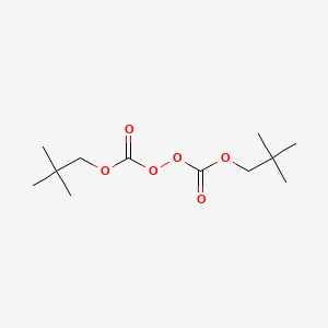 molecular formula C12H22O6 B13810174 Dineopentylperoxydicarbonate CAS No. 86695-50-3