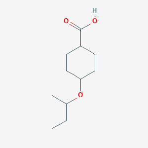 4-(Butan-2-yloxy)cyclohexane-1-carboxylic acid