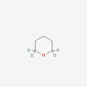 molecular formula C5H10O B13810288 Tetrahydropyran-2,2,6,6-D4 