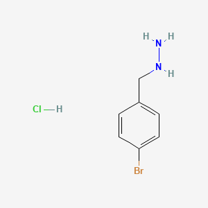 (4-Bromobenzyl)hydrazine hydrochloride