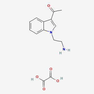 1-[1-(2-Aminoethyl)-1H-indol-3-yl]ethanone oxalate