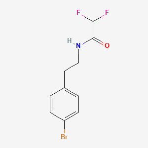 N-[2-(4-Bromophenyl)ethyl]-2,2-difluoroacetamide