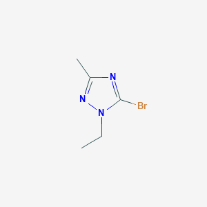 5-Bromo-1-ethyl-3-methyl-1H-1,2,4-triazole