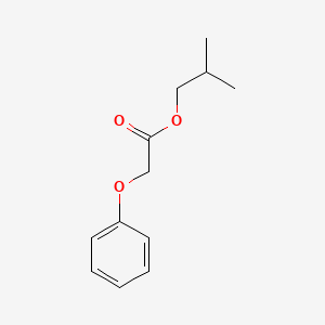 molecular formula C12H16O3 B13810829 Isobutyl phenoxyacetate CAS No. 5432-66-6
