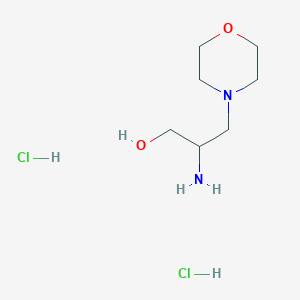 2-Amino-3-(morpholin-4-yl)propan-1-ol dihydrochloride