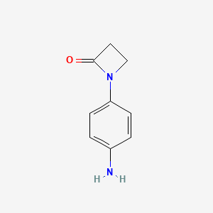 1-(4-Aminophenyl)azetidin-2-one