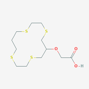 molecular formula C12H22O3S4 B13811000 Ttctoaa CAS No. 162316-50-9
