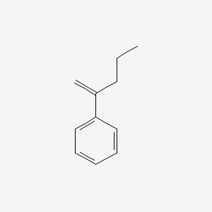 molecular formula C11H14 B13811012 2-Phenyl-1-pentene CAS No. 5676-32-4