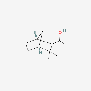 molecular formula C11H20O B13811056 2-Norbornane methanol,alpha-3,3-trimethyl 