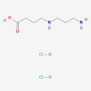4-[(3-Aminopropyl)amino]butanoic acid dihydrochloride