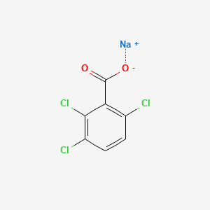 molecular formula C7H2Cl3NaO2 B13811107 Sodium 2,3,6-trichlorobenzoate CAS No. 2078-42-4