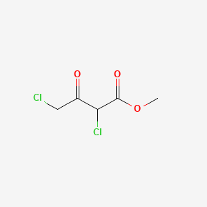 molecular formula C5H6Cl2O3 B13811113 Methyl 2,4-dichloro-3-oxobutyrate CAS No. 4877-84-3