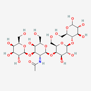 molecular formula C26H45NO21 B13811140 Galbeta1-3GalNAcbeta1-4Galbeta1-4Glc 