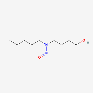 molecular formula C9H20N2O2 B13811186 N-Nitroso-N-pentyl-(4-hydroxybutyl)amine CAS No. 61734-86-9