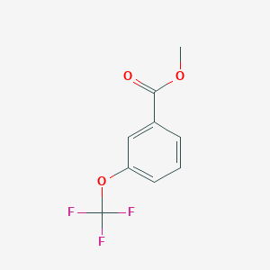 molecular formula C9H7F3O3 B138112 Methyl 3-(trifluoromethoxy)benzoate CAS No. 148438-00-0