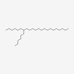 molecular formula C28H58 B13811213 7-Hexyldocosane CAS No. 55373-86-9