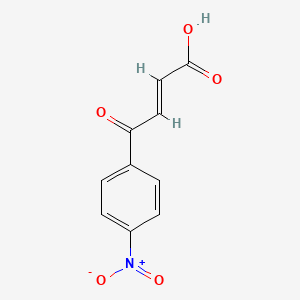 molecular formula C10H7NO5 B13811225 (E)-4-(4-Nitrophenyl)-4-oxobut-2-enoic acid 