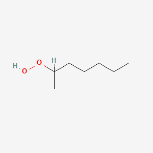 molecular formula C7H16O2 B13811548 Hydroperoxide, 1-methylhexyl CAS No. 762-46-9